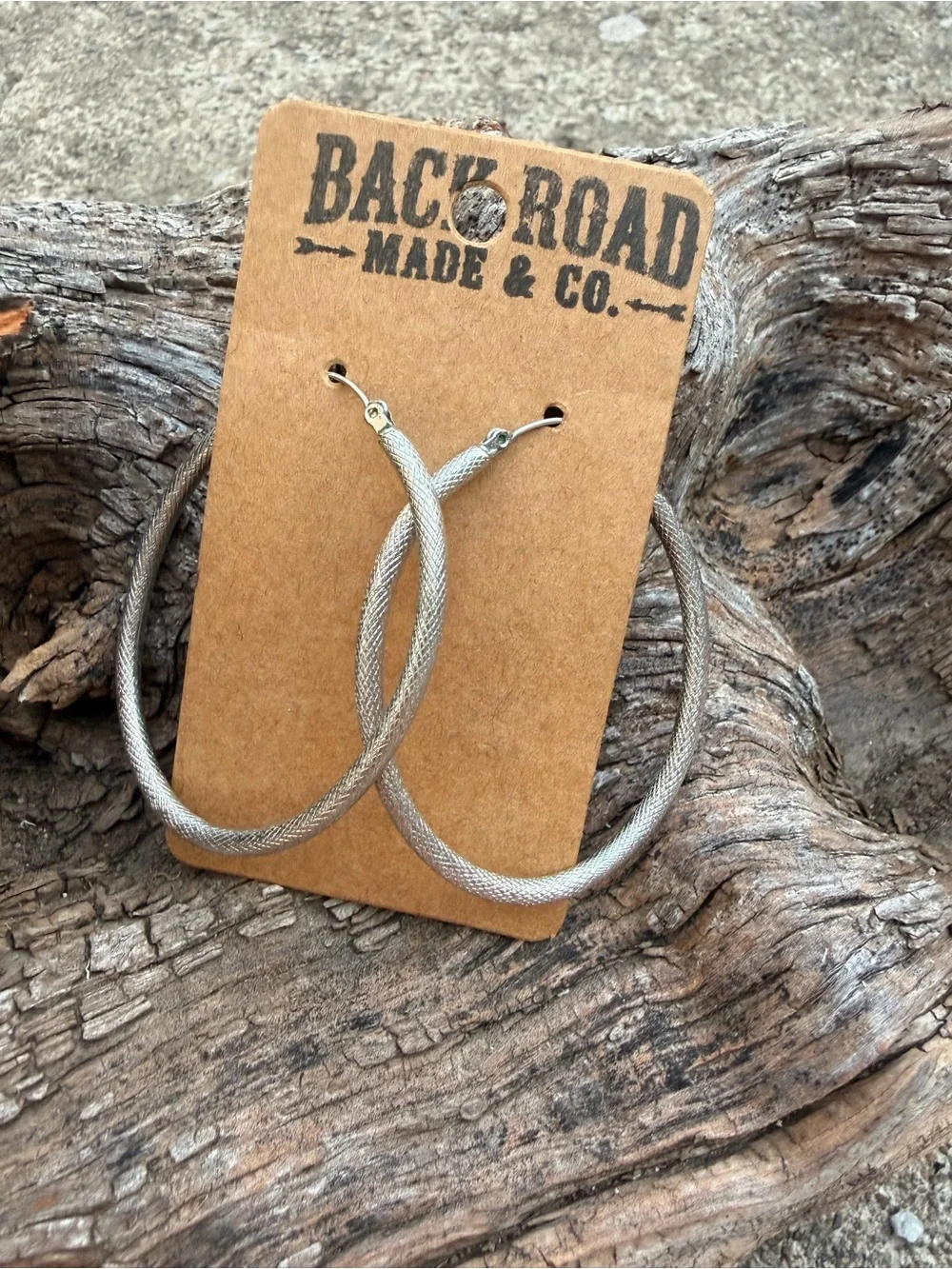 Silver Hoop Earrings